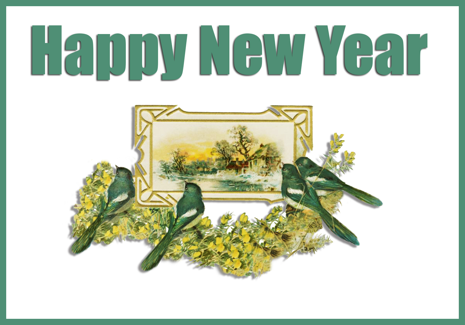 New Year Greeting Cards Free Printable Greeting Cards