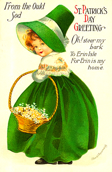St. Patrick's day greeting card